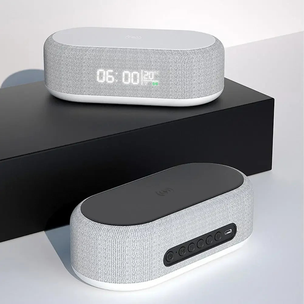 Digital Clock Wireless Charger with Wake-Up Light
