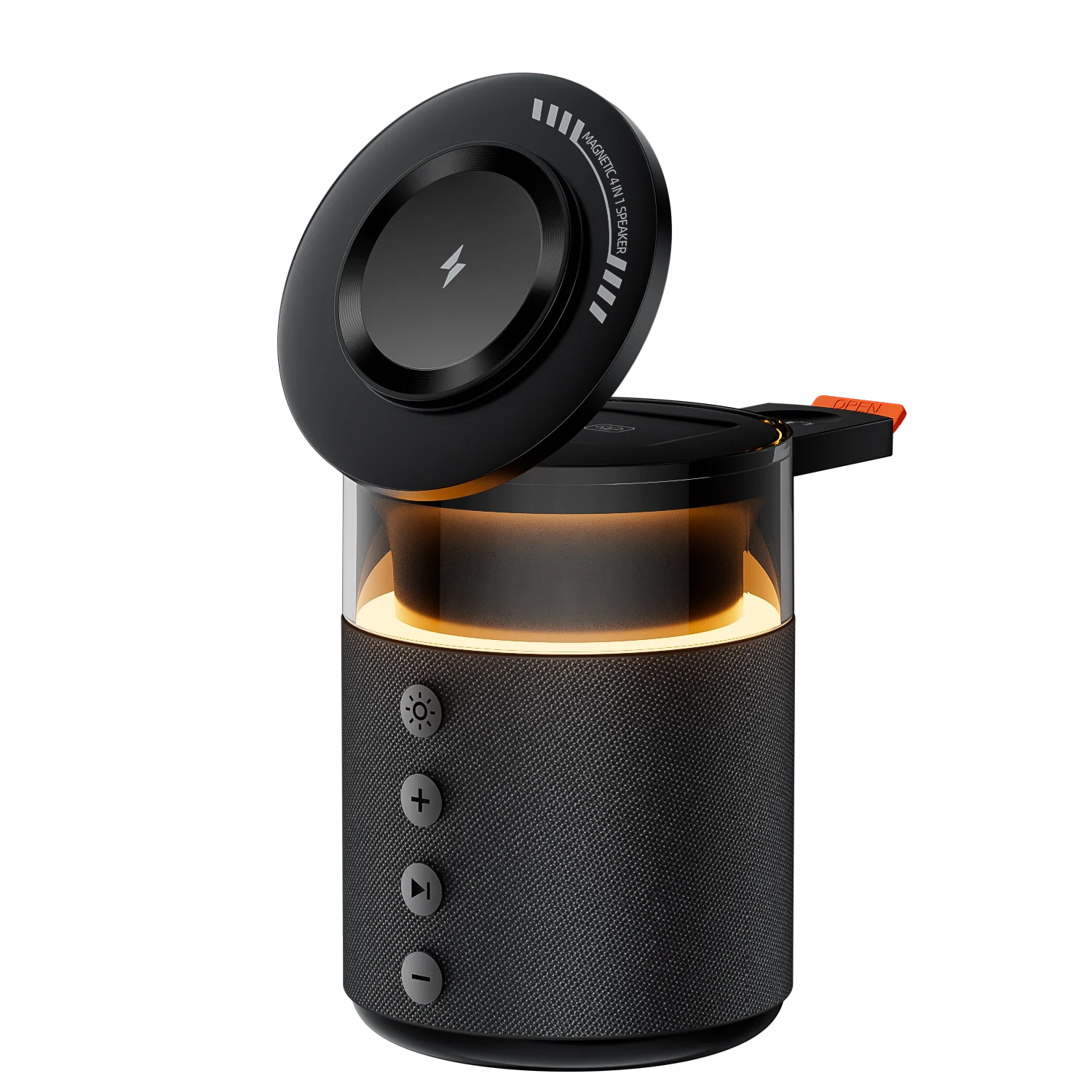 Magnetic Charging Station with Wireless Speaker