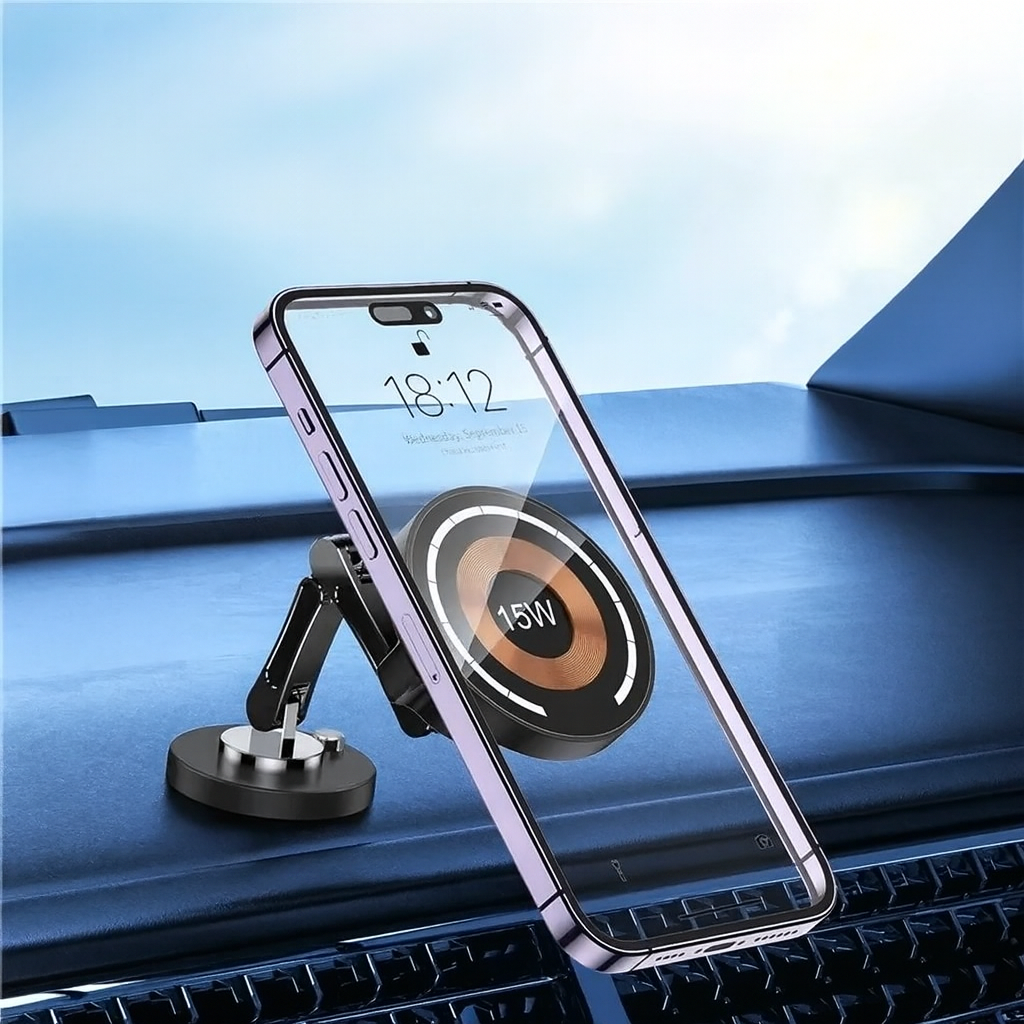 Magnetic Car Wireless Charger Mount